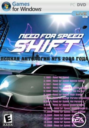 Need for Speed - Collectors Edition (1994-2009/Rus/Eng/PC) RePack by R.G. First Recoding