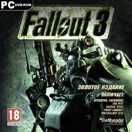 Fallout 3:   / Fallout 3: Gold Edition v.1.7 + 5 DLC (2010/RUS/RePack by Fenixx)