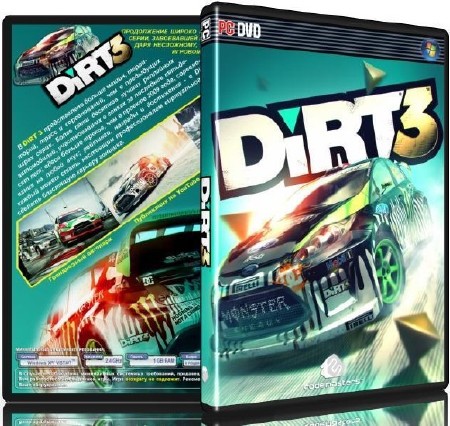 Dirt 3 v.1.2-DLC-Lan (2011/RUS/ENG/RePack -Ultra-)  20.08.2011