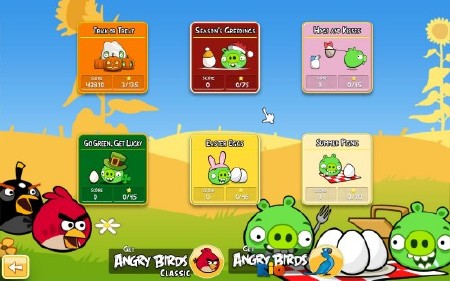 Angry Birds Seasons 1.5.1 [P] (2011/ENG/Rovio Mobile)