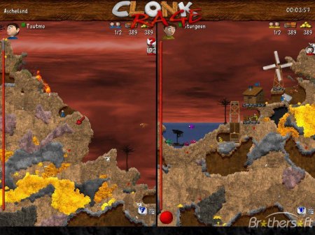 Clonk Rage + Addons (PC/2011/RUS)