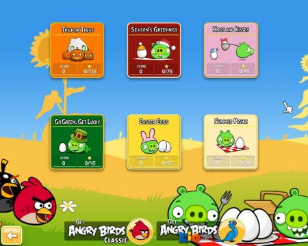 Angry Birds - Seasons (New 2011/ RU)