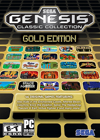 SEGA Mega Drive Classics Collection Gold Edition 2011