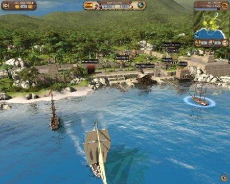 Port Royale 3: Pirates and Merchants v1.1.0 build 24450 (ENG/RePack by R.G. ReCoding) 2012