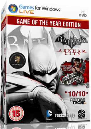 Batman: Arkham City - Game of the Year Edition Full Game + DLC