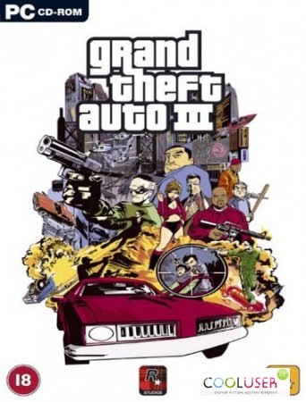 GTA 3 / Grand Theft Auto 3: Snow City (2012/RUS/ENG/RePack by XiPsTeR)